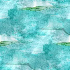 艺术前卫的蓝手漆背景无缝壁纸瓦