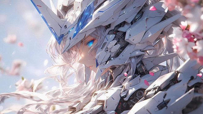 机甲少女4k壁纸_彼岸图网