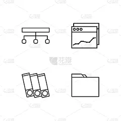 轮廓,商务,极简构图,符号,白色,技术,图像,布置,沟通