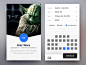 Movie/Cinema UI Inspiration – Muzli -Design Inspiration : via Muzli