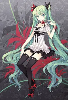 #初音未来#  #动漫#  #二次元#  #妹纸#