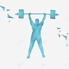 举重比赛插画 页面网页 平面电商 创意素材