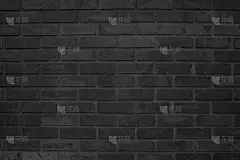 黑色和白色的砖墙纹理背景或壁纸抽象油漆地板和家庭作业。