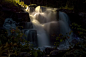 Have fun with this wet method of light painting a waterfall with colourful neon lights : There are so many ways to explore light painting, the possibilities are endless. One way to light paint a waterfall is the traditional method of using some sort of fl