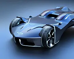 【手绘】汽车手绘草图，光影与色彩的碰撞
全球最好的设计，尽在普象网（www.pushthink.com）