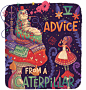 Alice in Wonderland. animals book cheshire cat Fun girl HAND LETTERING illustrated lewis carroll mad hatter