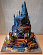 julieisforlovers:

Harry Potter cake
