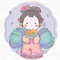 #颂儿的推荐# 古风小可爱  作者:苓爽 ​ ​​​ ​​​​
