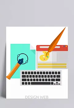 电脑绘图插画|电脑,绘图,插画,电脑绘图,绘图插画,设计,艺术,设计师,扁平风,图标元素,设计元素