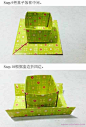 正方形礼盒折纸 漂亮礼盒的折法图解步骤教程-www.bin-bin.com
