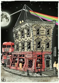 扭曲的世界城市 Ciudades Distorsionadas by Fer Neyra | 灵感日报