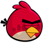 愤怒的小鸟PNG网页图标透明素材下载 #采集大赛#