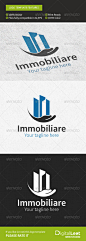 Immobiliare房地产标志模板——建筑标志模板Immobiliare Real Estate Logo Template - Buildings Logo Templates建筑、银行、蓝色、建筑、购买、建筑、设计、设计师、开发、发展,家庭,房子,保险、租赁、法律、市场营销、移动,房地产、租赁、安全、销售、贸易 architecture, banking, blue, building, buying, constructions, design, designer, develop, develo