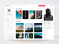 Instagram Profile Concept for Web Freebie stories sidebar instagram feed instagram stories navigation clean app design instagram profile instagram post dashboard clean