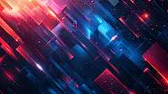 红蓝光效科技背景素材图
