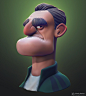 La Bouff, Joao Sousa : La Bouff from the Disney film "The Princess and the Frog". Designed by Randy Haycock. <br/>Created in ZBrush for Dylan Ekren's workshop.