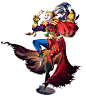 Kefka Palazzo Art from War of the Visions: Final Fantasy Brave Exvius