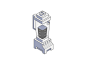 Hey dribble friends! Here is the finished isometric vector graphic of a blender. I'm currently working on the rest of the kitchen appliances and will upload them soon. Let me know what you think.