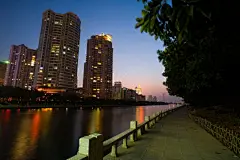 福建厦门清凉夜景桌面高清壁纸桌面壁纸1