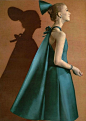 1962, Roberto Capucci Cocktail Dressl - #shadow - ☮k☮