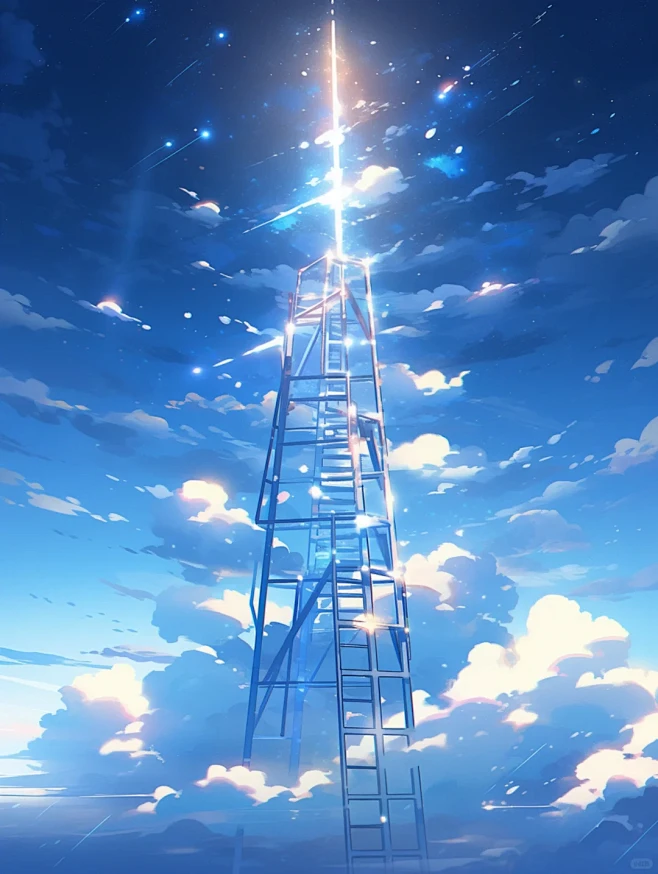 可商素材｜天空之梯 - 小红书