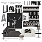 Make a statement : #Home #hometrends #blackchair #blackandwhite