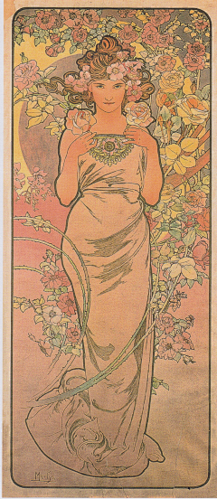 ●┃●采集到Mucha, Alphonse