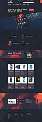 Mobile Devices Online Store #Magento #template. #themes #business #responsive #webshop #Magentothemes