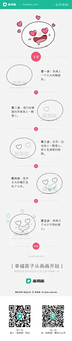 表情包 - 青虫 - 画易画儿童绘画视频