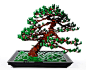 LEGO bonsai tree by Makoto Azuma