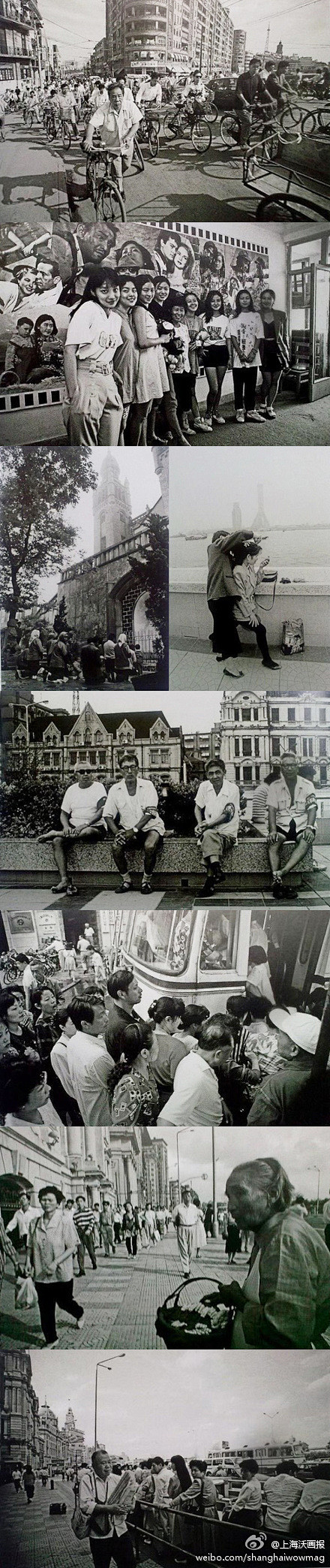 上海沃画报老外镜头下的90年代上海生活写...