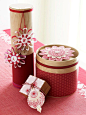 Pretty Gift Wrapping Ideas. Paper garnishes -- from shapely flowers to ornate stamped medallions -- give any gift extra impact. Nontraditional containers, such as tubes and wooden boxes wrapped in coordinating papers and trimmings, make gifts more special