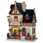 Lemax Noel's Christmas Shoppe.  SKU# 65154.  Released in 2017 as a Caddington Porcelain Lighted Building.