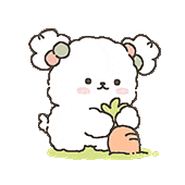 扎丸子头の小狗表情包 ՞ ･ ˂ ՞੭