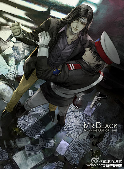 微博上一位太太画的黑猫警长同人一只耳x黑猫吃猫鼠x白猫简直棒设定太