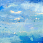 天空水彩背景