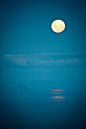 Moonrise over Whale Island by (Doctor Fact)
