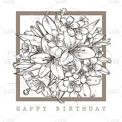 生日,贺卡,可爱的,华丽的,请柬,浪漫,郁金香,婚礼,自然美,问候