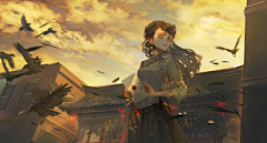 远边梦金阁寺采集到插画