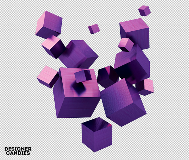 3D Cube Clusters :  