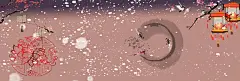 雪景剪纸窗花腊梅梅花背景 温暖 温馨 腊月 节日 鸡年 背景 设计图片 免费下载 页面网页 平面电商 创意素材
