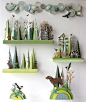 Helen Musselwhite Link leads to lots of amazing photos of nature inspired paper art!