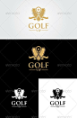 Golf Vip Logo Template