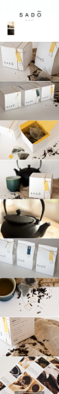 Got time time for some Sado Tea #packaging and design inspiration by Emma Goddard curated by Packaging Diva PD created via http://www.theloop.com.au/emma.goddard91/portfolio/sado-tea/180826: 