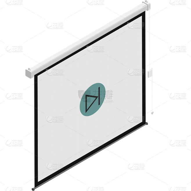2.5D-办公用品贴纸-SVG-投影幕布