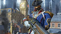 Overwatch - Soldier 1776 (Soldier 76 Legendary Skin), Tony Green : The fife and drum corps is pacing the troops. The canon fire threatens every step forward, but we must march on! Soldier 1776 enters the fray!
Another way too cool legendary skin produced 