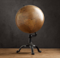 Fancy - Antique English Library Globe