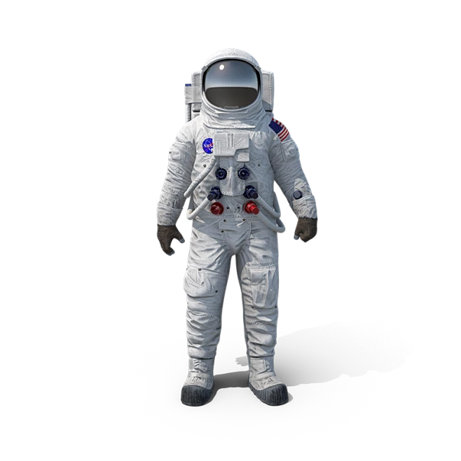 宇航员png 太空探索 月球 太空星球可用png素材
