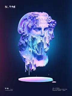 一天一张海报，他的设计惊艳了一整年..._Magdiel : 美国德克萨斯州的插画家、设计师Magdiel Lopez发起一个自我挑战的项目：每天创作一张海报（Creating a Poster Everyday）。长时间累积下来，他已经完成了数百件丰富多彩的海报…