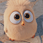 #艺术下午茶# 分享几只萌炸天的Angry Birds GIF~~~